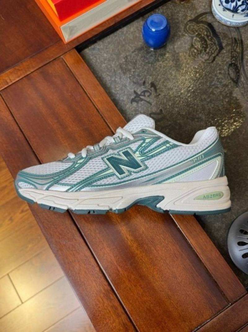 New balencee 740 Trainers White Marsh Green for women fresh sale 490