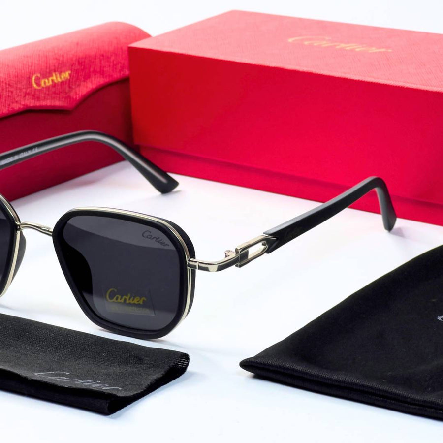 Cartier 0881 silver black