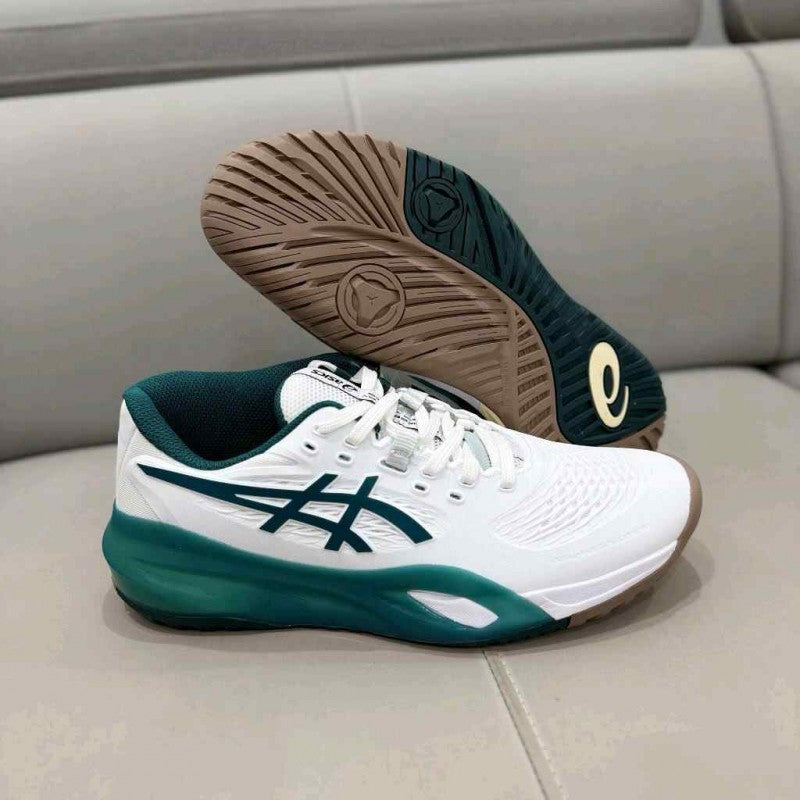 Asics Gel-Resolution X Tennis White Dark Aubergine 1299
