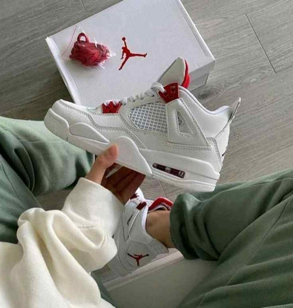 air jordan 4 metallic red