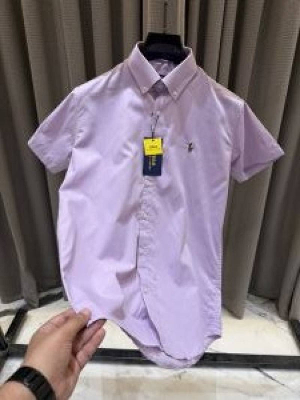 Ralph lauren Premium Half Cotton Purple Shirt