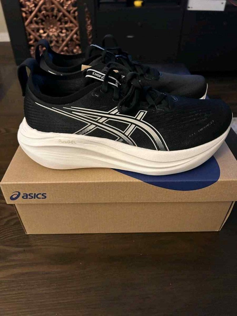 Asics Gel-Nimbus 27 Black White 1166