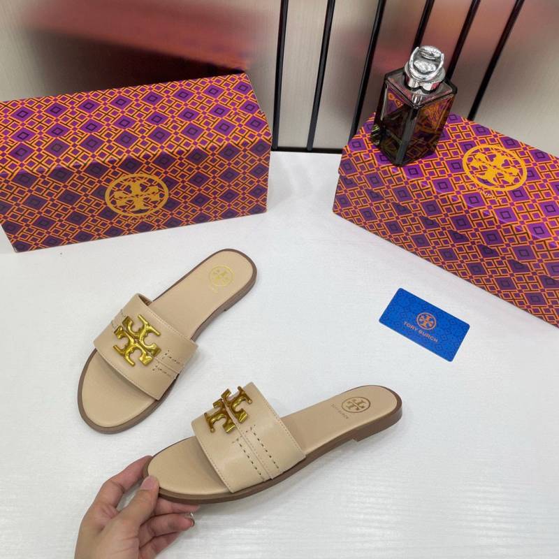Apricot Everly Slides For Women With Original Box
