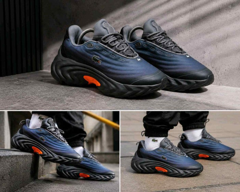 Lacoste SPINOR 225 Dark Gray and Orange