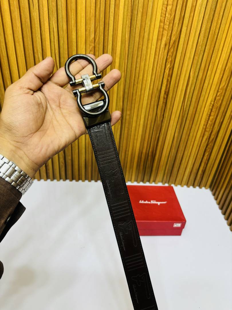 33 SF SALVATORE FERAGAMO PREMIUM QUALITY REVERSIBLE BELT