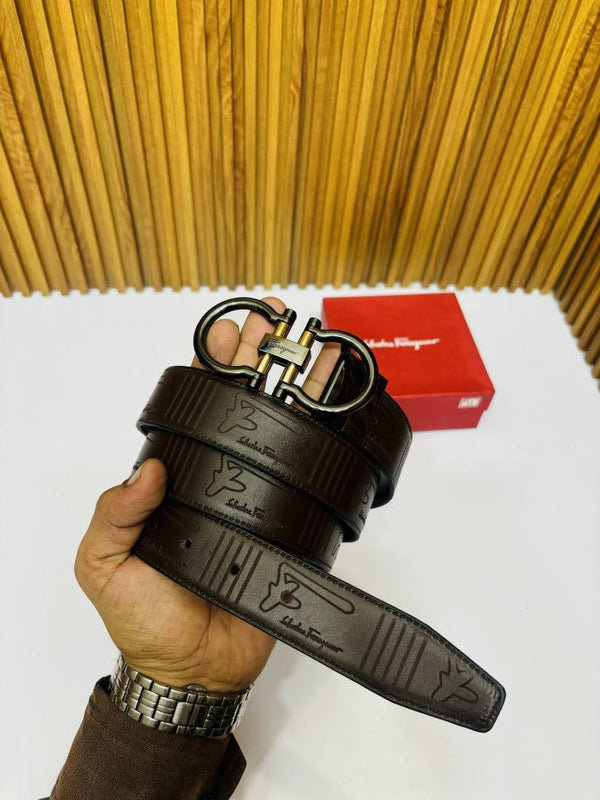 33 SF SALVATORE FERAGAMO PREMIUM QUALITY REVERSIBLE BELT