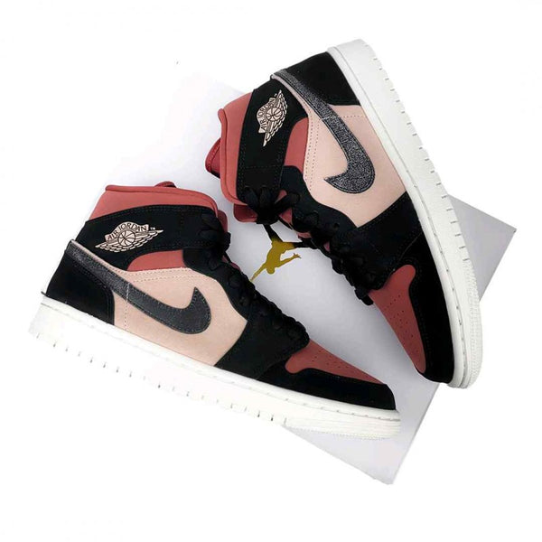 Nike Air Jordan 1 Mid Dusty Pink 395