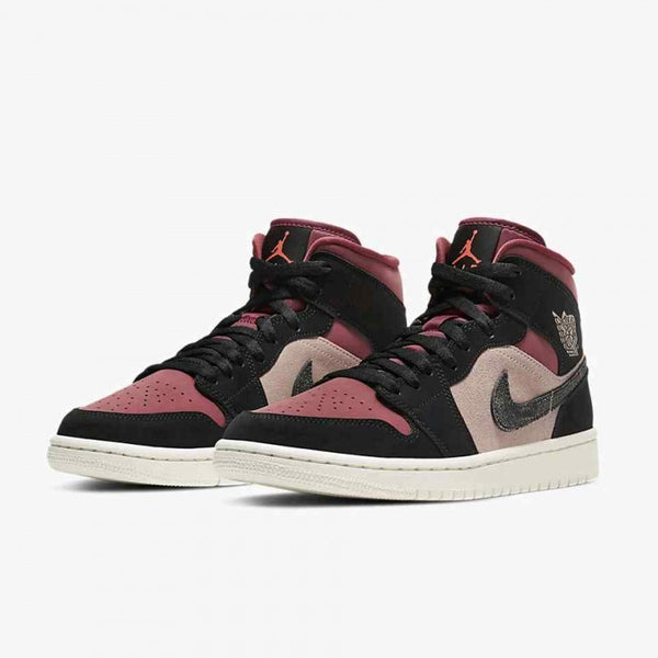 Nike Air Jordan 1 Mid Dusty Pink 395