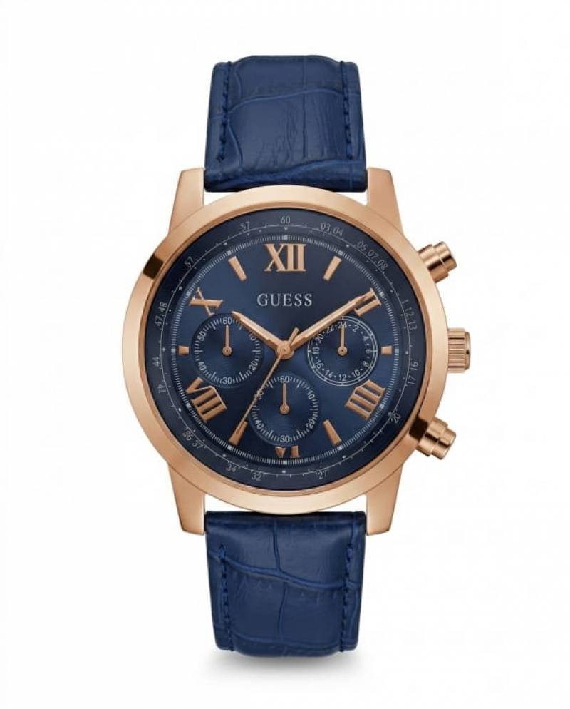 Guess Hendrix Blue Leather