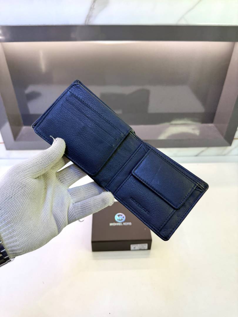Mk_Michel Blue Premium Quality Wallet Fa 1116