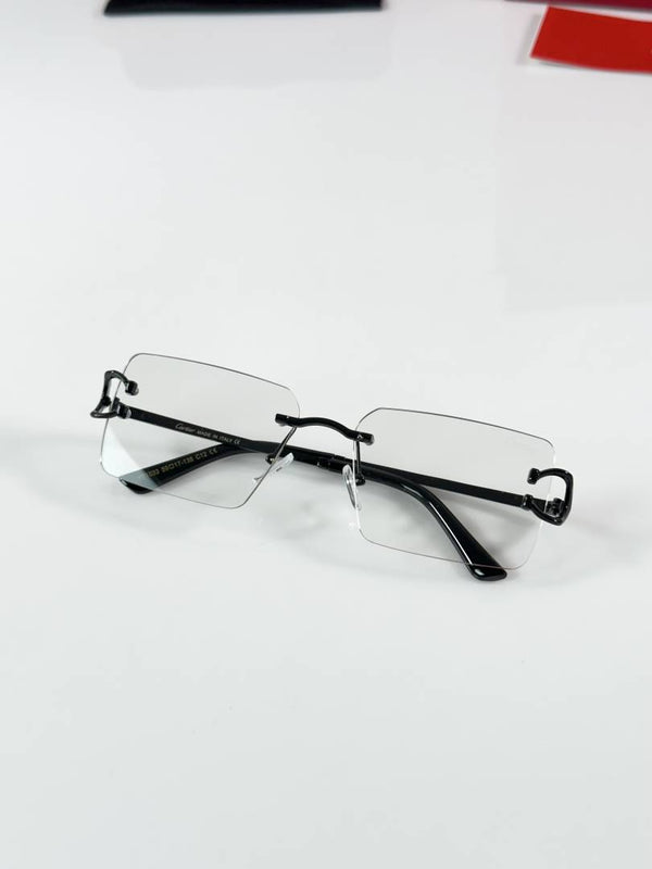 Cartier 1033 Black Day Night Color Changing Glass