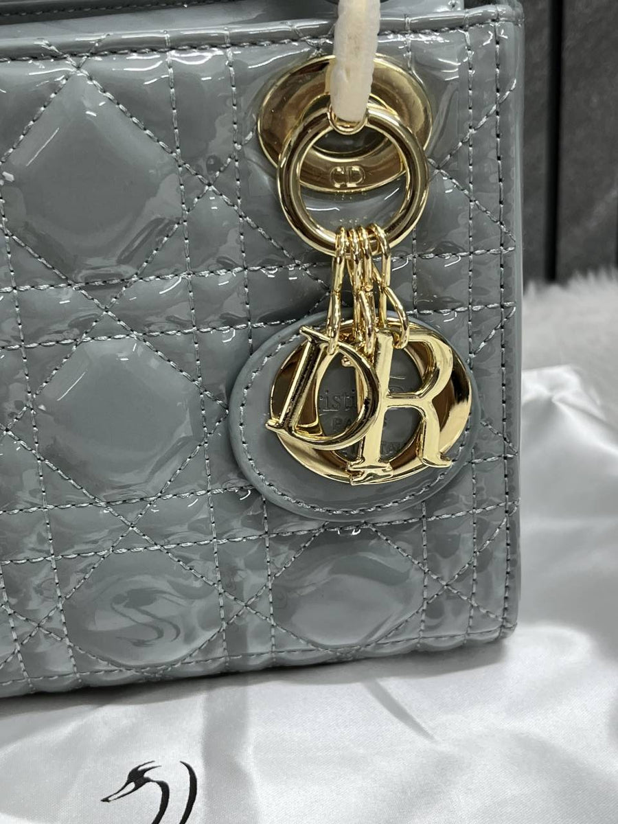 Dior_Lady_Mini_Patent_Leather_With_OriginalBox_DustCover_2LongBelt-Chain-And-Leather_StarCharm_Ribbon_Highend