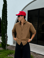 Ralph Lauren Premium Brown Half Shirt