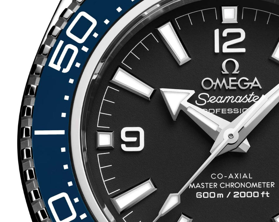 Omega Seamaster Planet Ocean 600M Co-Axial Master Chronometer black blue