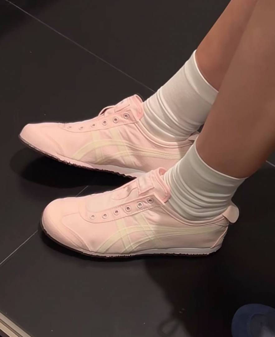 Onitsuka Tigar Mexico 66 Slip In Pink