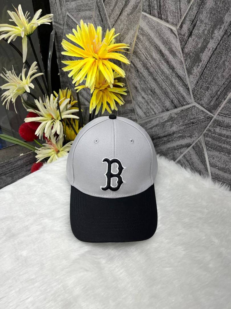 Boston New Era Dual Tone Black And Grey Premium Unisex Cap With Safety Box