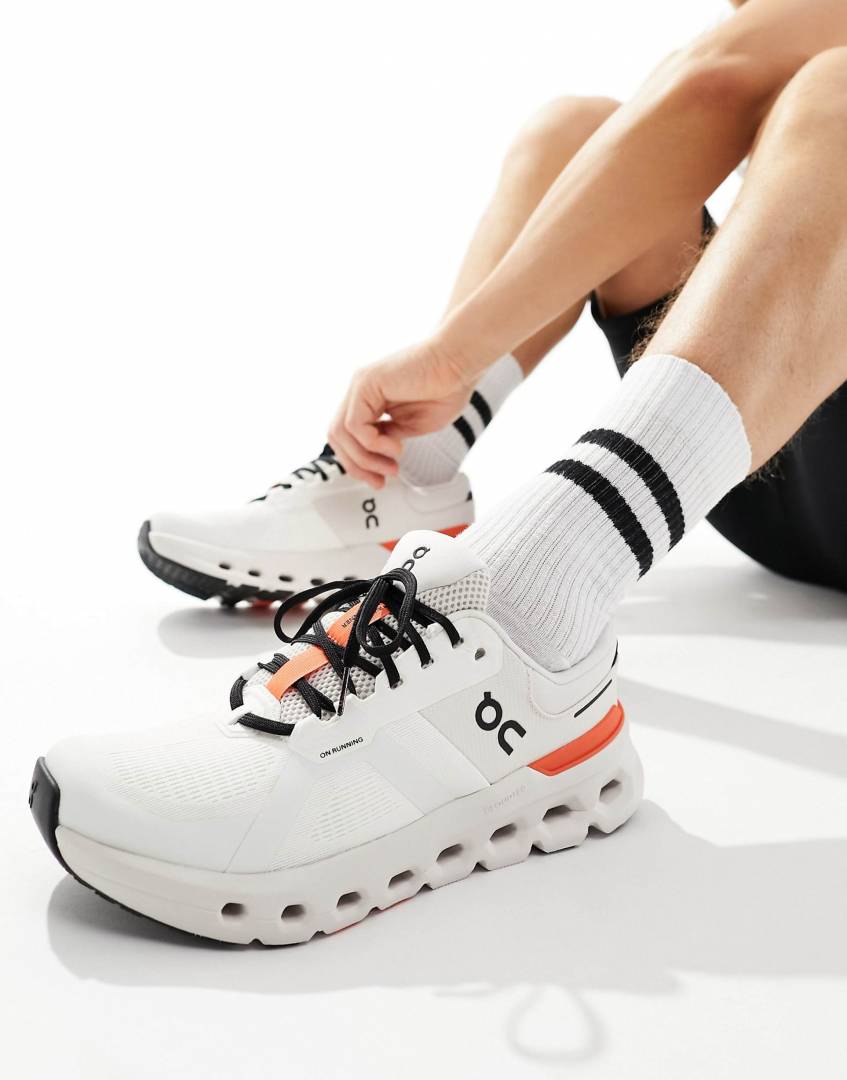 On Cloud Runner 2 Undyed White Red