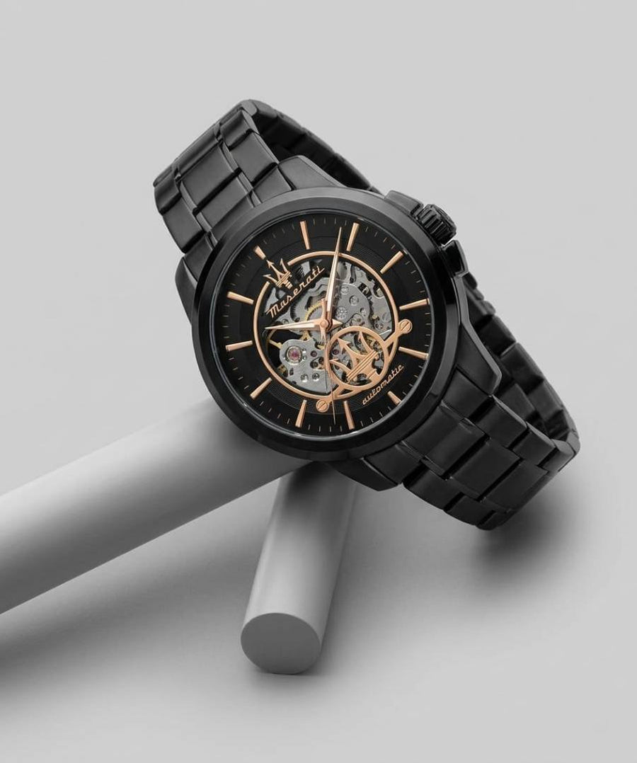 Maserati Successo Skeleton automatic full Black