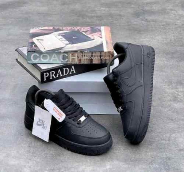 Nike Airforce 1 Black Semi Ua Quality