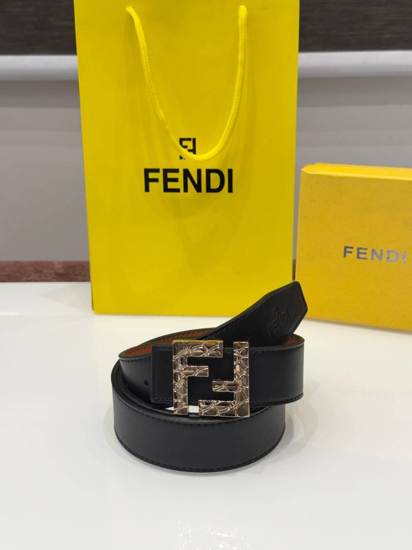Fendi_Premium_Belt_FD-400_Gold