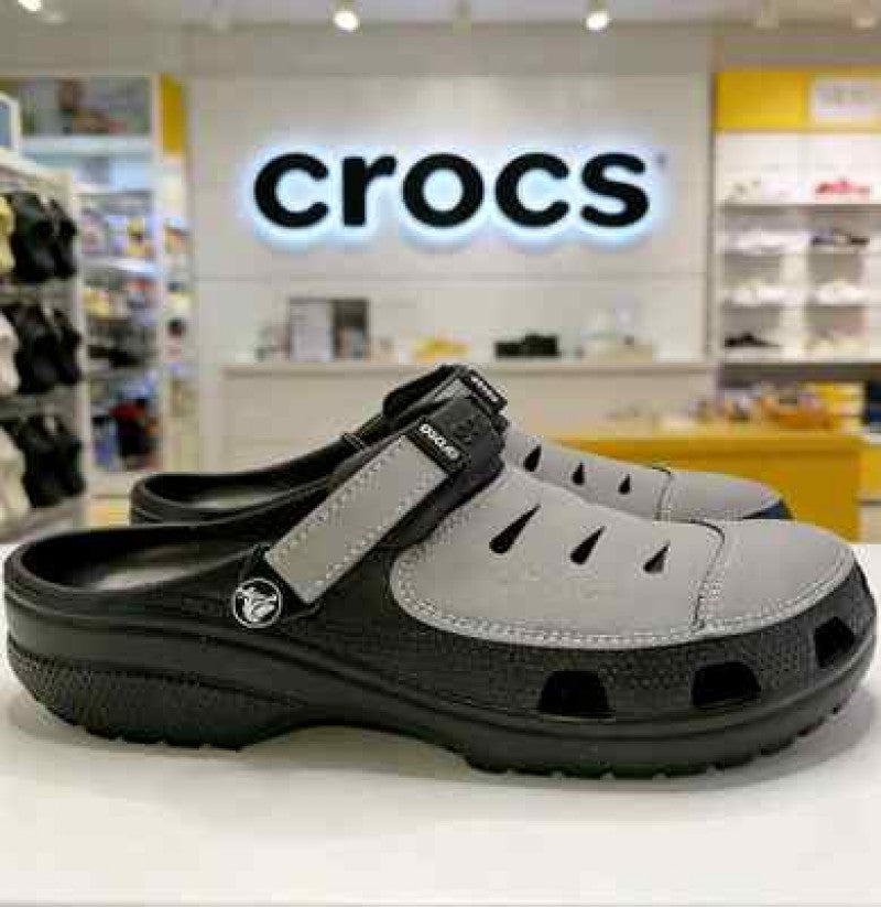 Crocs Yukon Clog (Grey Black)