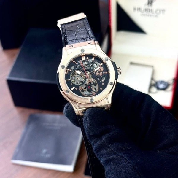 Hublot Automatic Rosegold Black