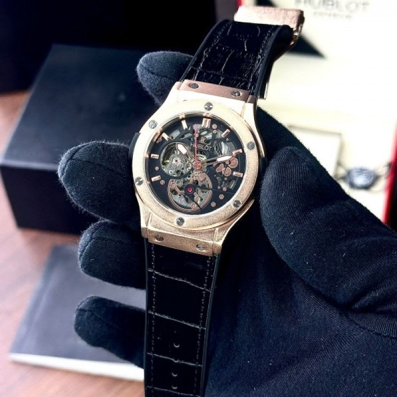 Hublot Automatic Rosegold Black