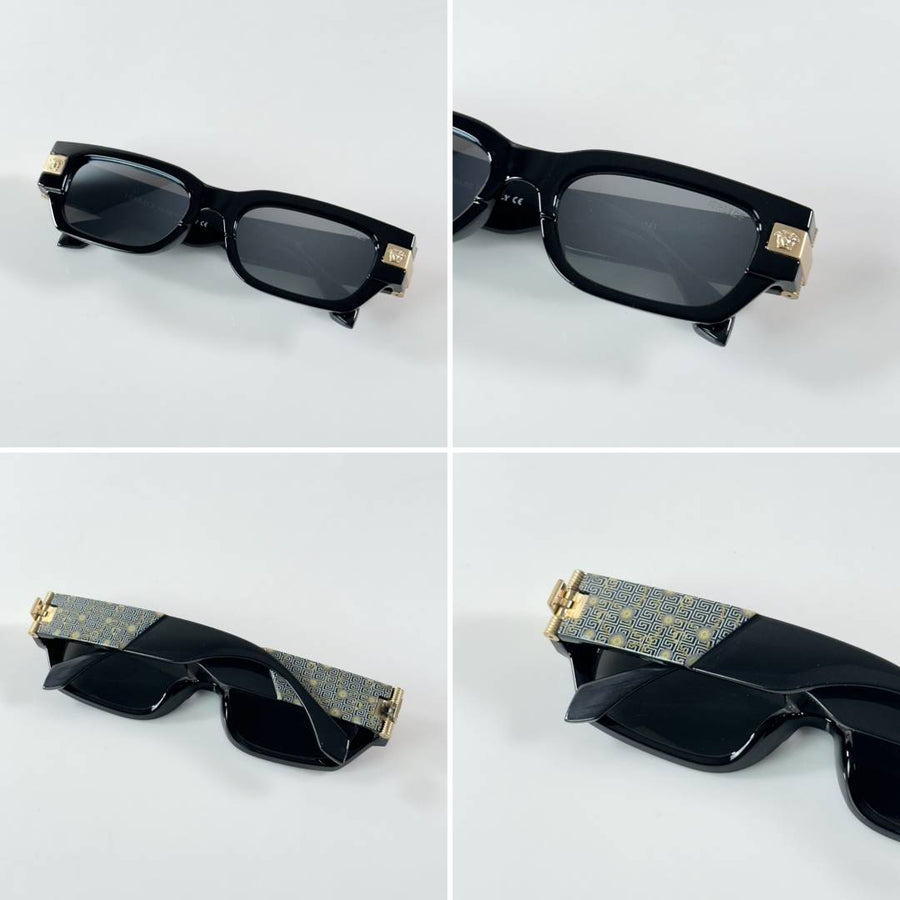 Versace 3349 Black Silver Mercury
