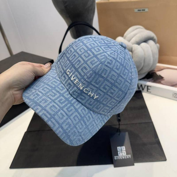 Givenchy Baseball 4G Denim Premium Unisex Cap With Safety Box