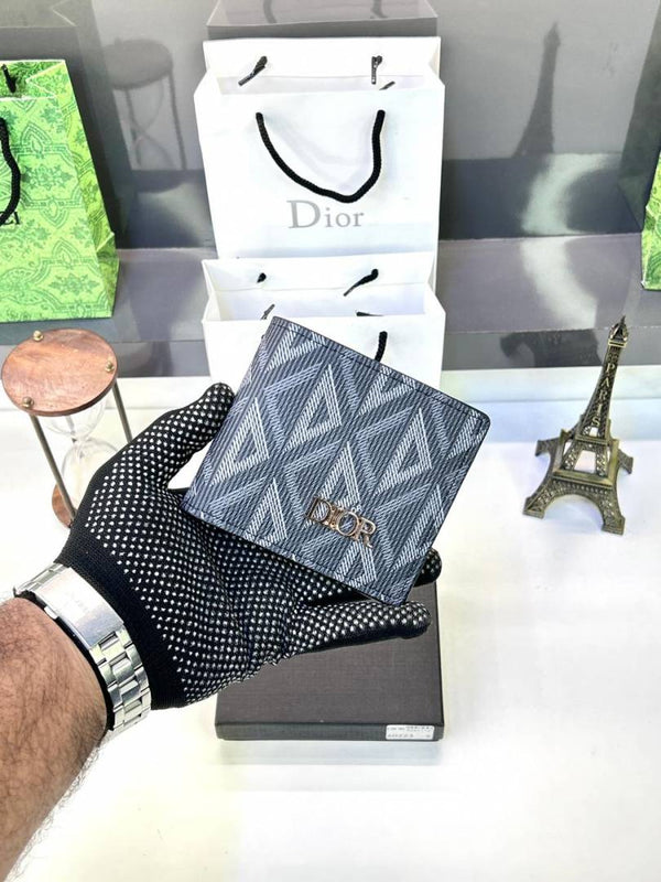 Dior Wallet Black Premium Quality Fa 49
