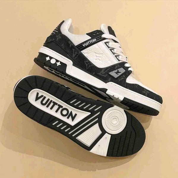 Louis Vuittonn LV Trainer White Black