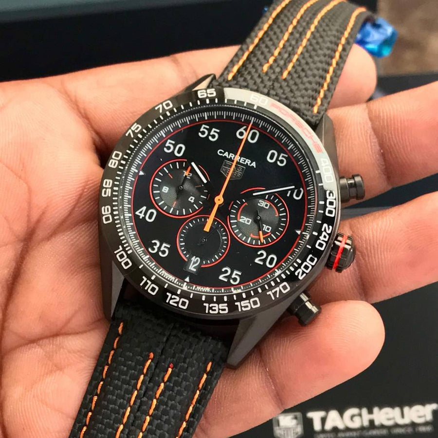 Tag Carrer_a Chronograph X Porsche Orange