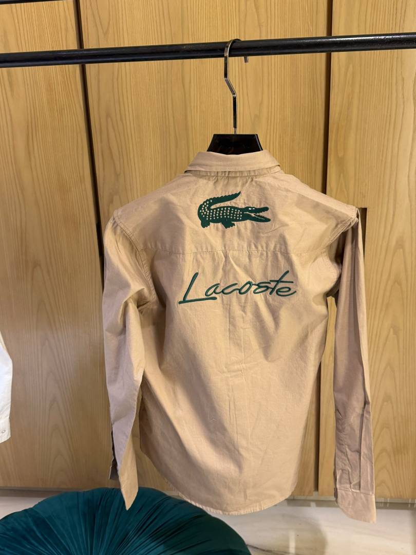 Lacoste IMPORTED STORE ARTICLE SHIRT WHITE