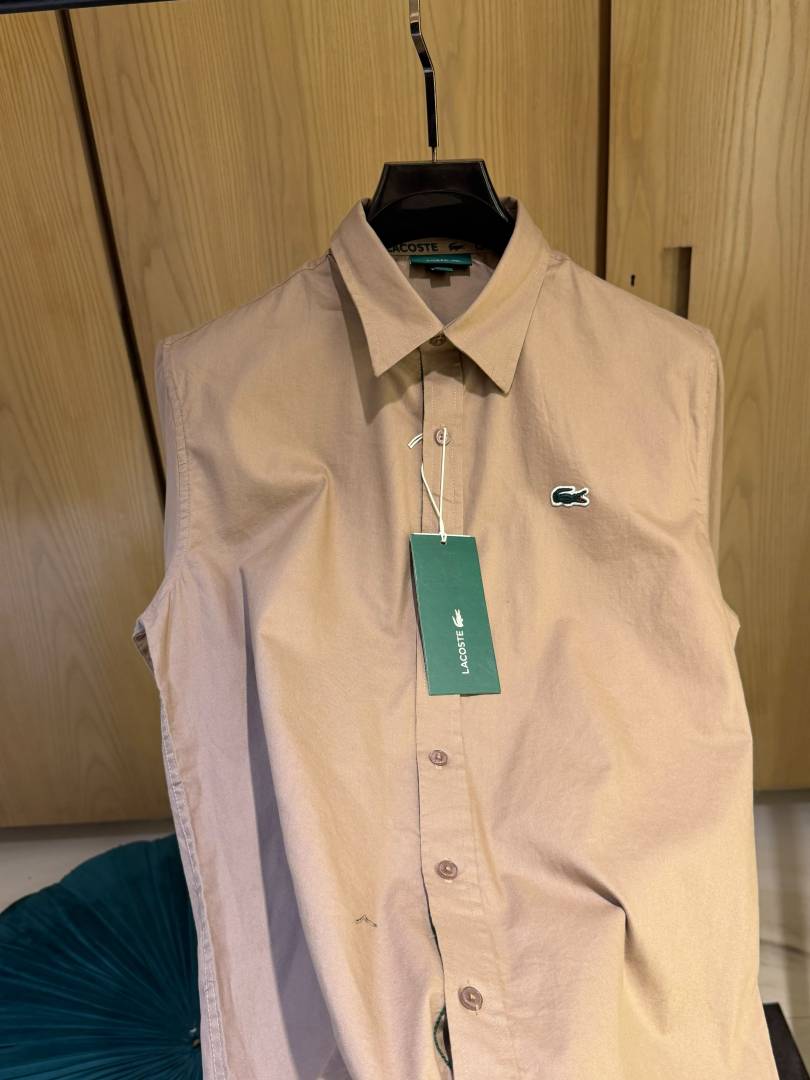 Lacoste IMPORTED STORE ARTICLE SHIRT WHITE