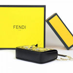 Versace Jeans Couture Crystal Medusa Shoulder Bag With OG Box & Dust Bag (Green Flower - 978)