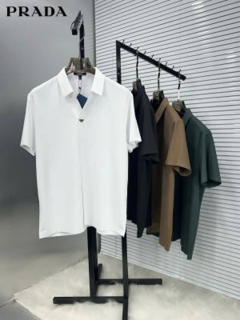 Prada Stichless Imported Shirt White