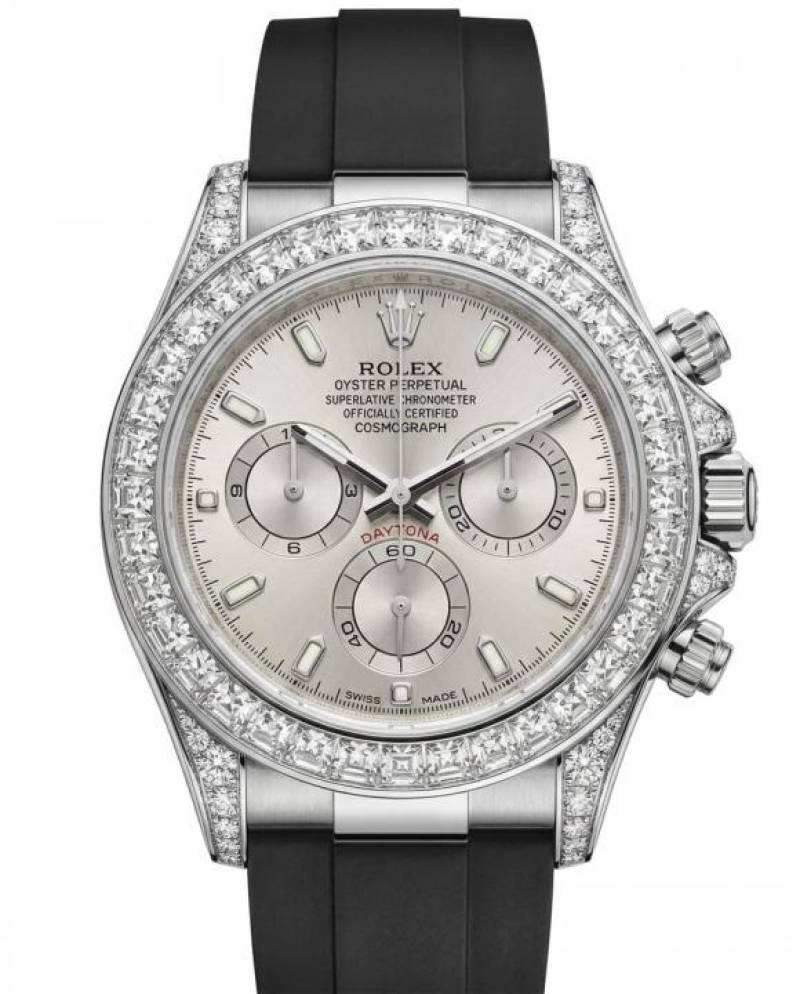 Rolex Oysterflex Perpetual Daytona Silver