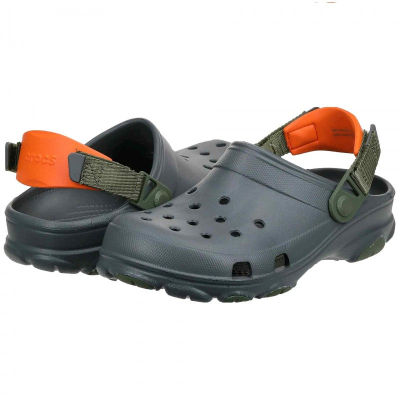 Crocs Classic All Terrain Clog Grey Orange