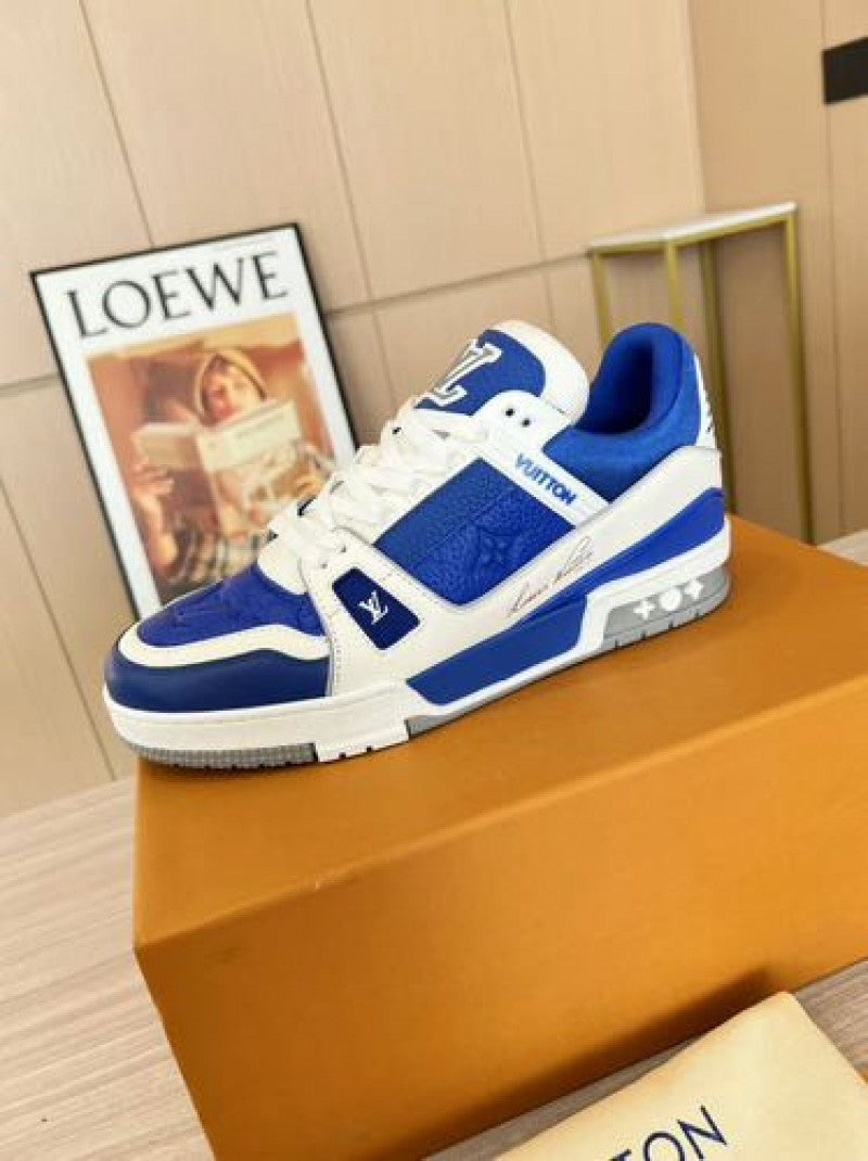 Louis VUITTON GASTON BLUE TRAINER 2025