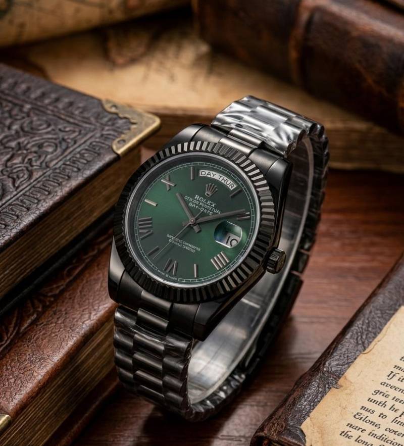 Rolex Oyster Perpetual Day Date Black-Green