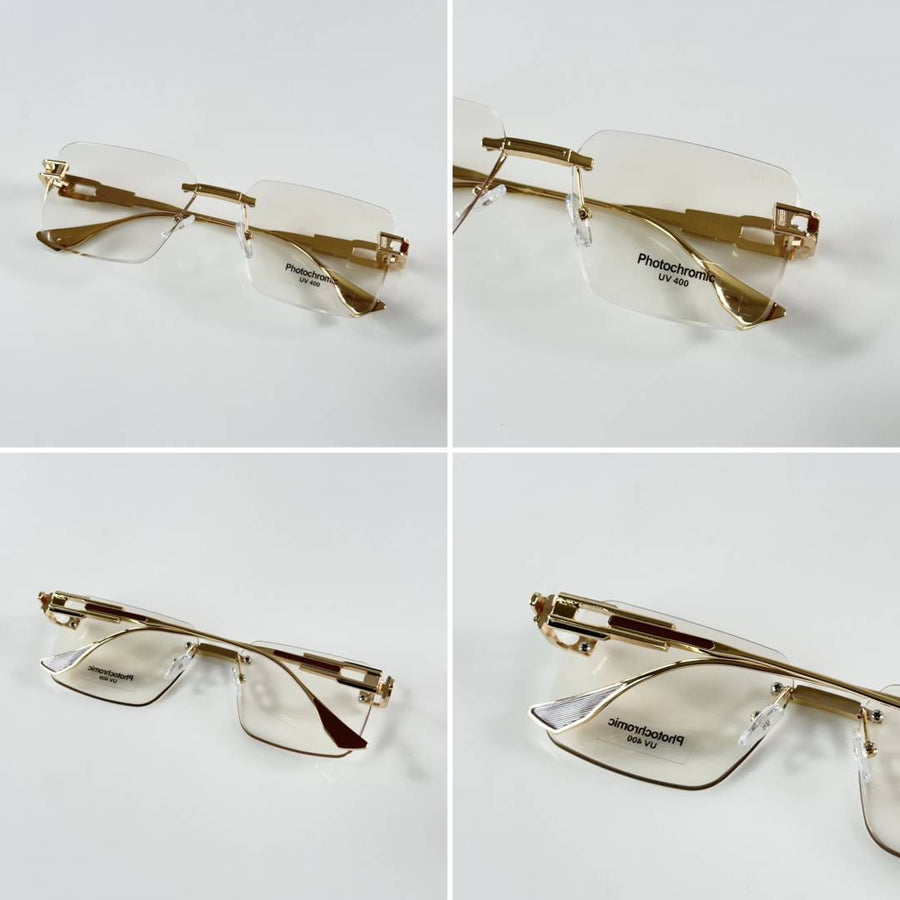 Dita 1035 Gold Brown Day Night Color Changing Glass