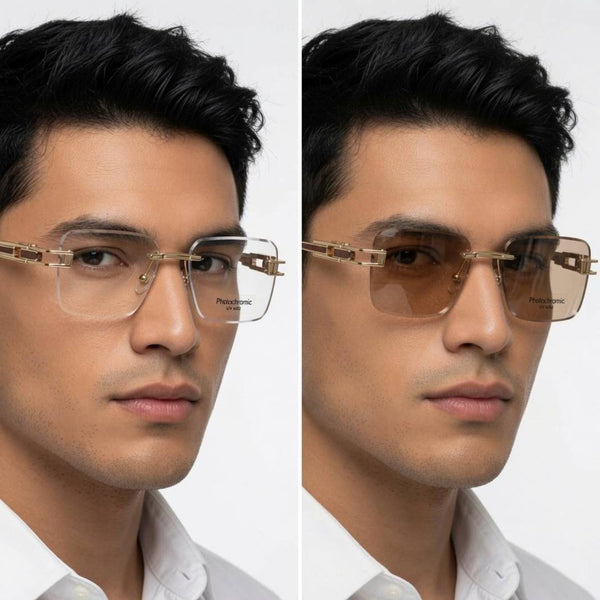 Dita 1035 Gold Brown Day Night Color Changing Glass
