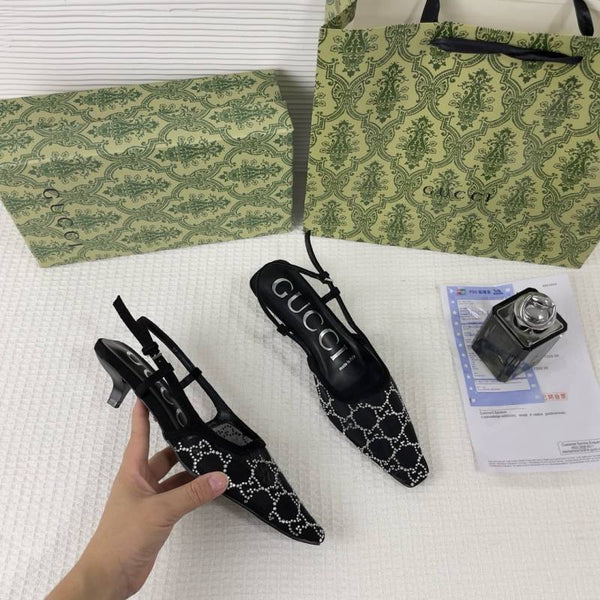 Gucci_GG_Mesh_Slingback_Pumps_With_Crystals_With_OG_Box_&_Carry_Bag_Black_1806