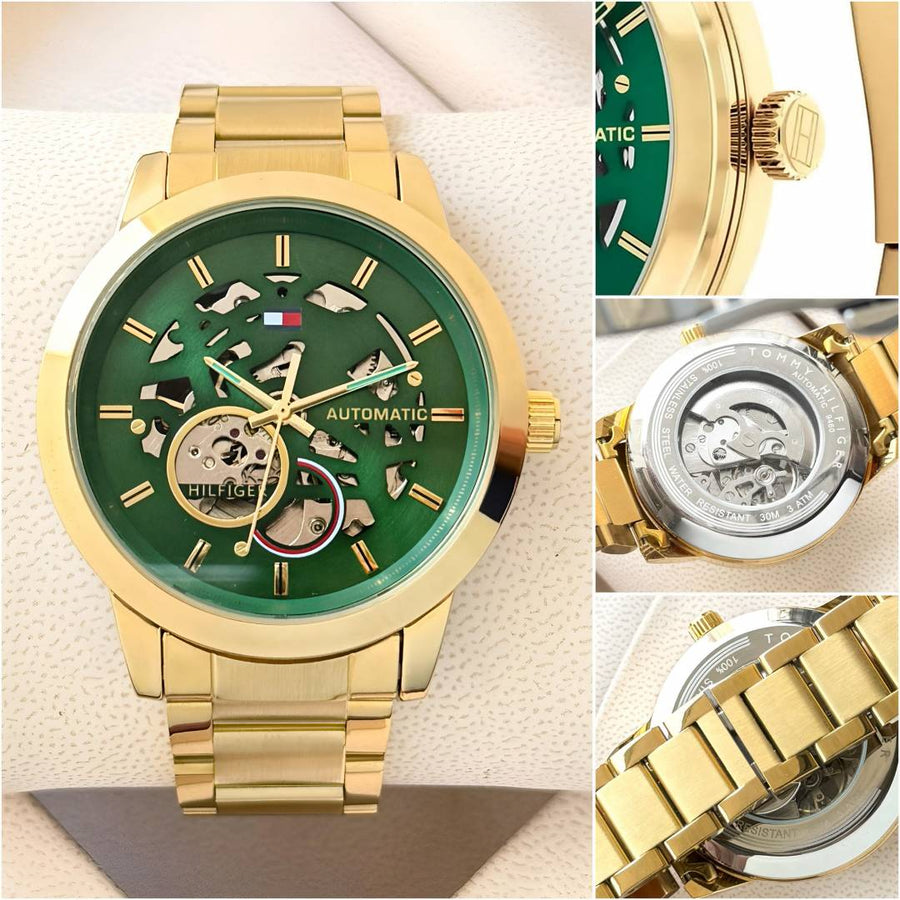 Tommy Hilfigar skeleton automatic