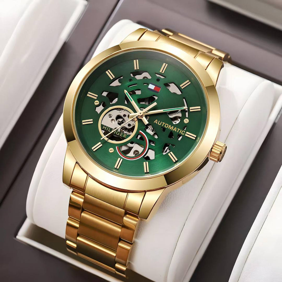 Tommy Hilfigar skeleton automatic