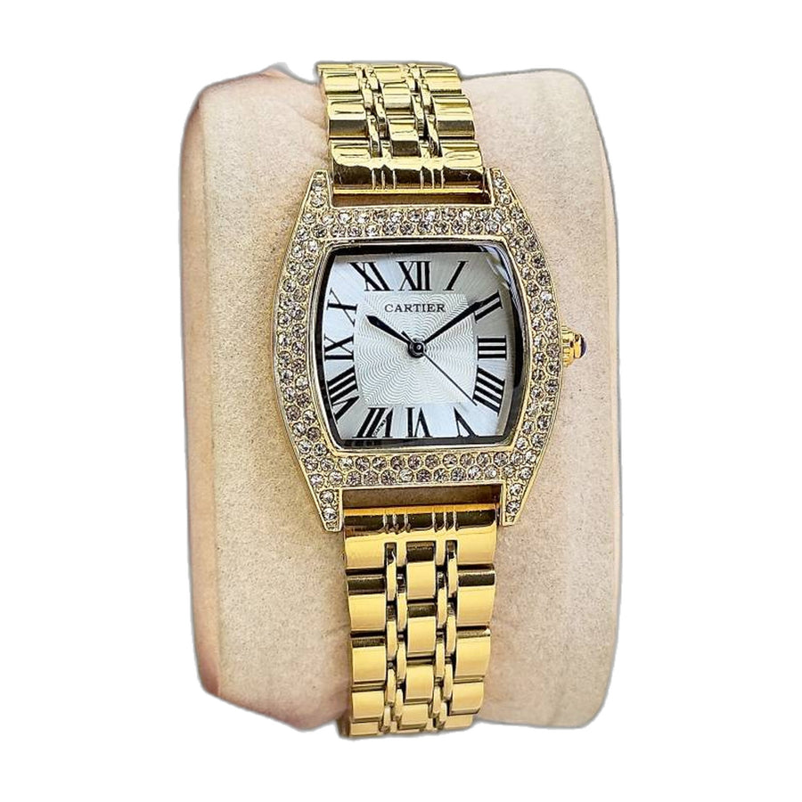 Cartier Tortue Gold White
