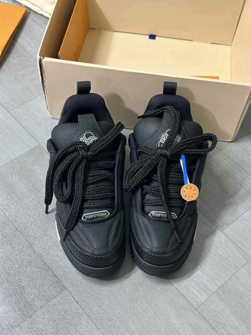 Louis Skate Sneaker Oversized Flower Blacks