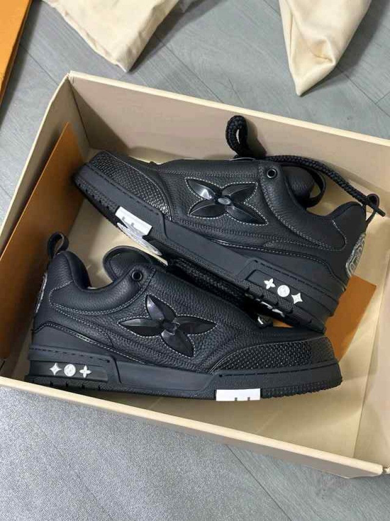 Louis Skate Sneaker Oversized Flower Blacks