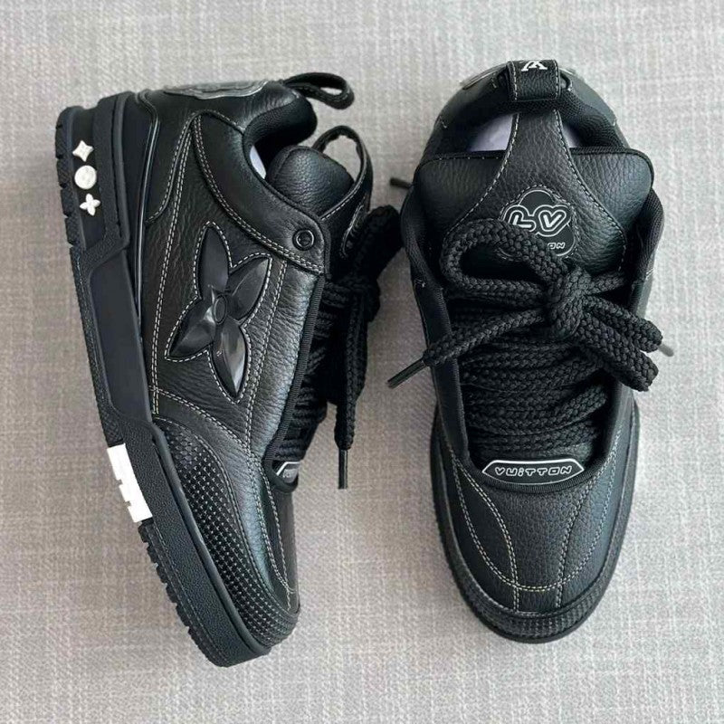 Louis Skate Sneaker Oversized Flower Blacks