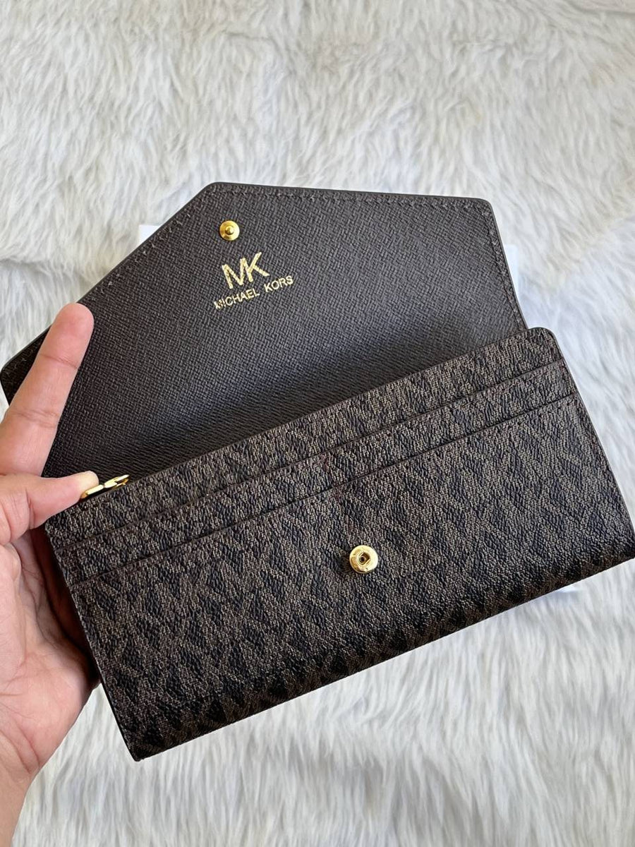 Michael Kors_131_CB_Long_Flap_Wallet_With_OriginalBox_DustCover